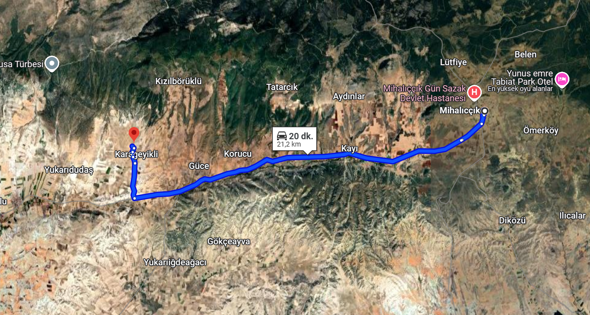 ESKİŞEHİR MİHALIÇÇIK KARAGEYİKLİ KÖYÜ 1103M² TARLAMIZ SATILIKTIR - ESKİŞEHİR MİHALIÇÇIK fotoğraf 5